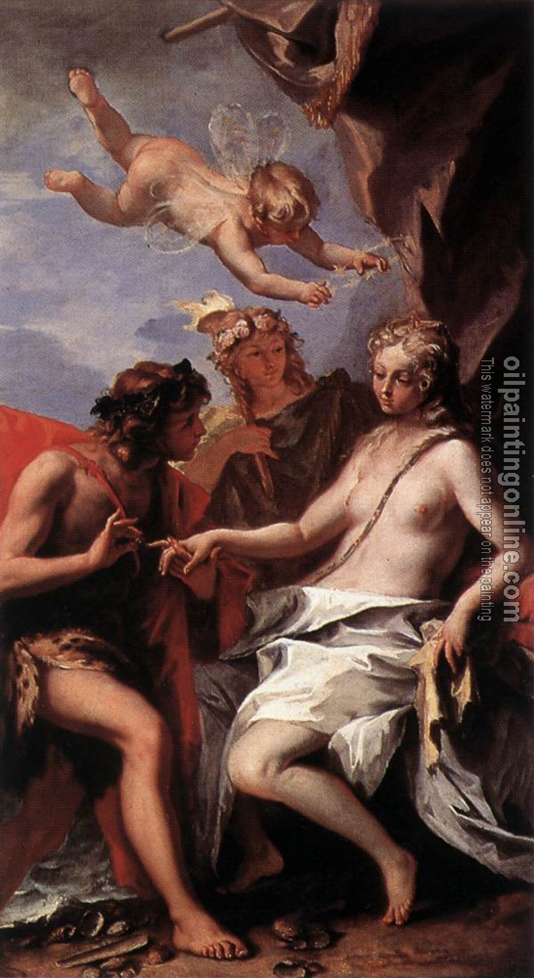 Ricci, Sebastiano - Bacchus and Ariadne